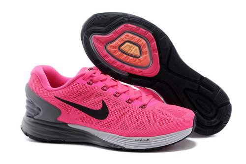 Nike Lunarglide 6 Trainers Women Pink Black Outlet